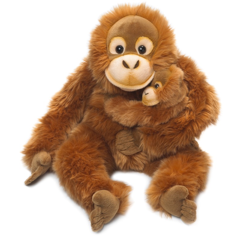 WWF Orang Utan Mother & Child - 25cm