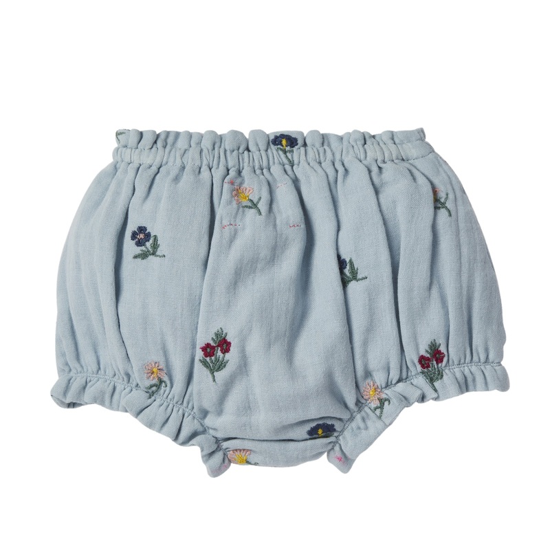 Bonheur du Jour Paris Baby+Girl Bloomer Blue