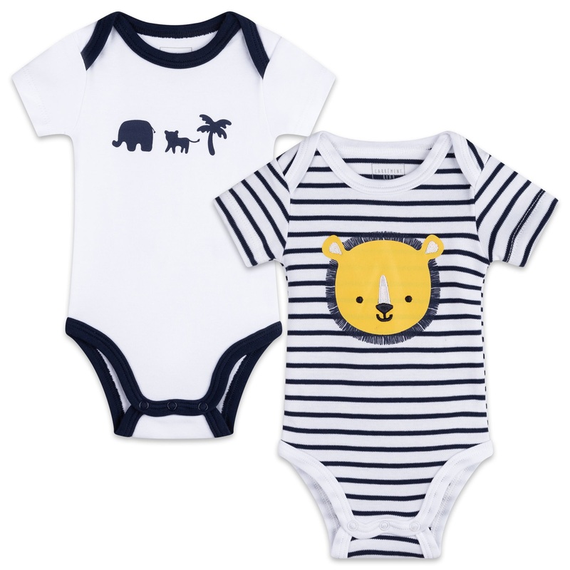 Carrment Beau Set of Body Spring 1 Newborn White Blue