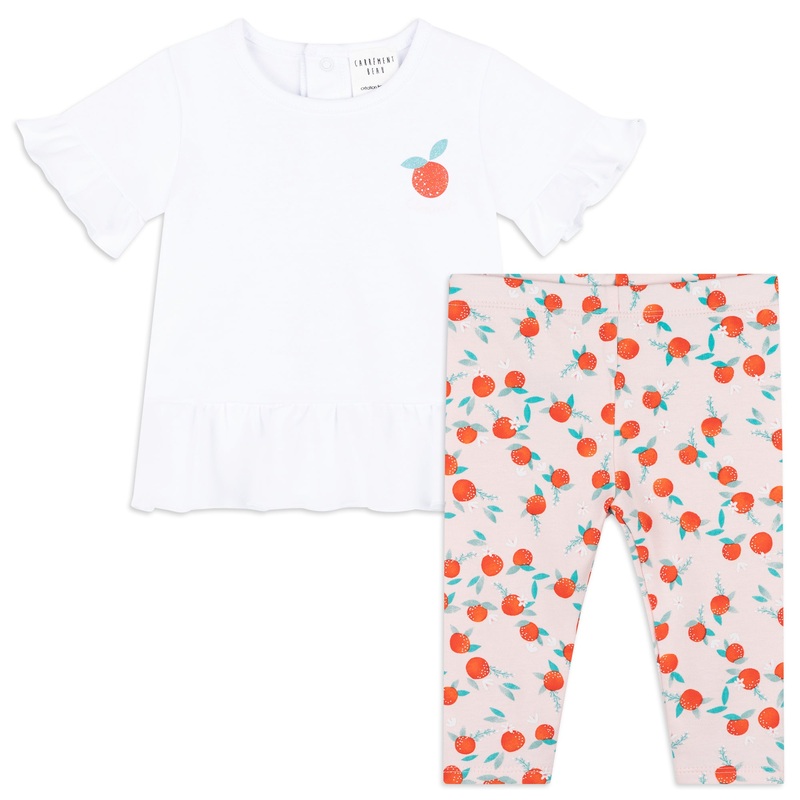 Carrment Beau T Shirt Spring 1 Infant Pink White