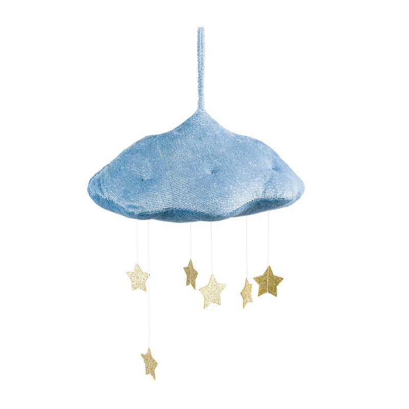 Picca Loulou Cloud with Stars Blue - 34cm