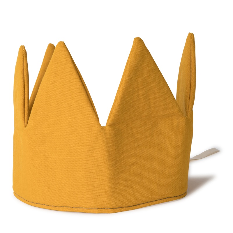 Picca Loulou Crazy Crown Mustard - One Size