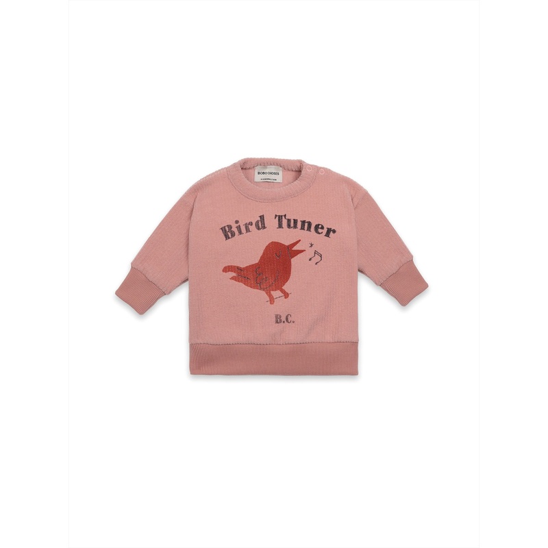 Bobo Choses Bird Tuner Terry Towel Sweatshirt