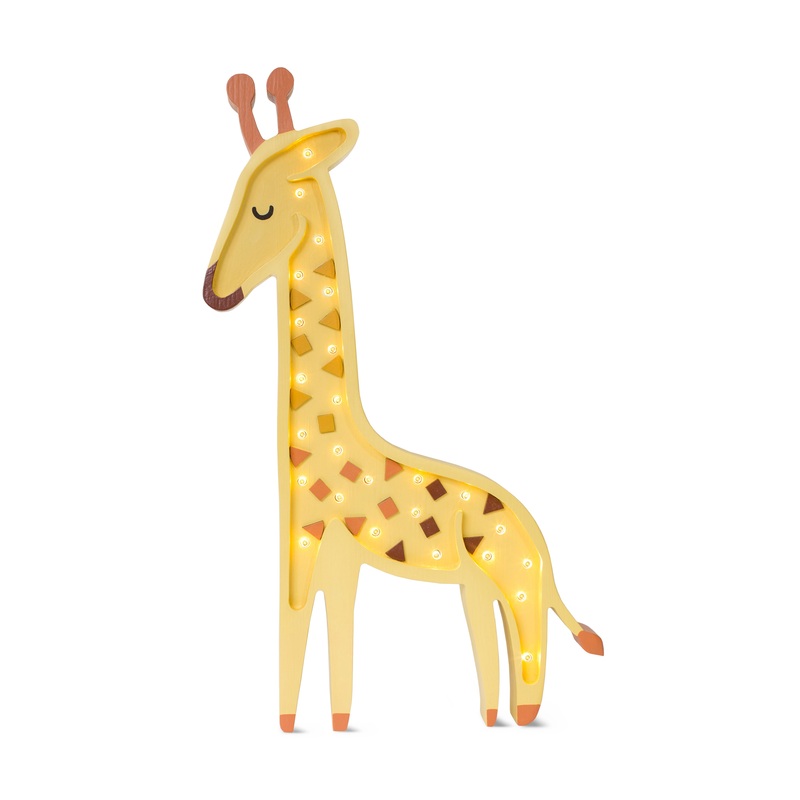 Little Lights Giraffe Lamp - African Yellow (Pre-Order; Est. Delivery in 4-8 Weeks)
