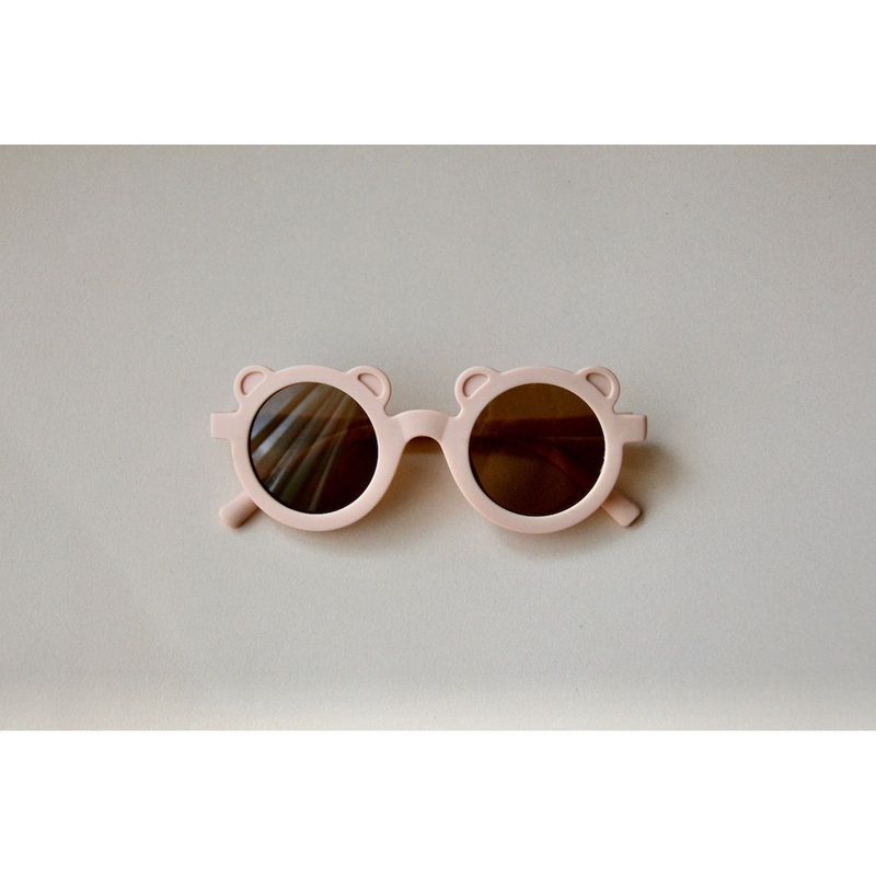 Oh Little Deer Sunglasses Bear - Dusty Pink