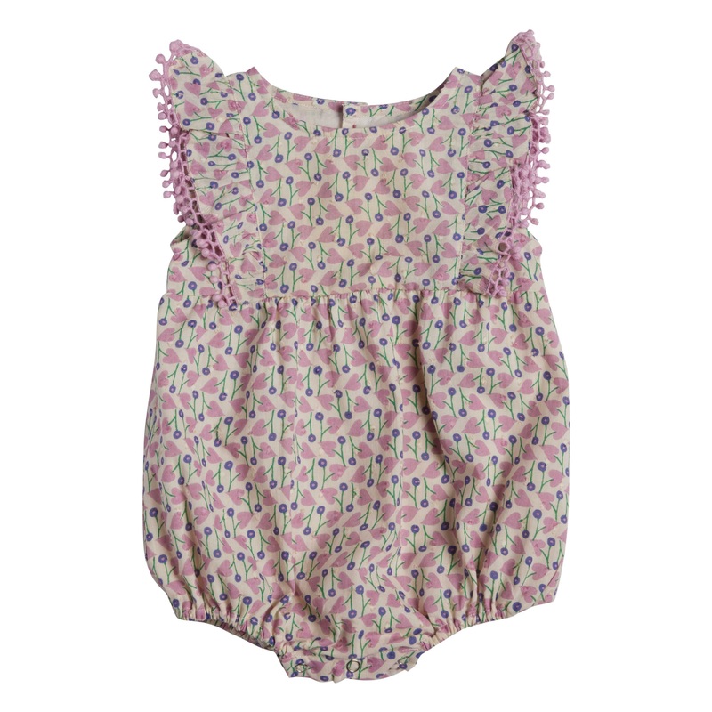 Bonheur du Jour Paris Elea Baby Overall - Mauve
