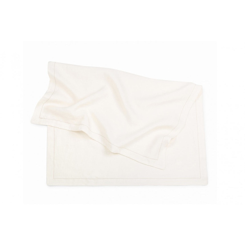 nobodinoz Lin Franais Summer Blanket Off White