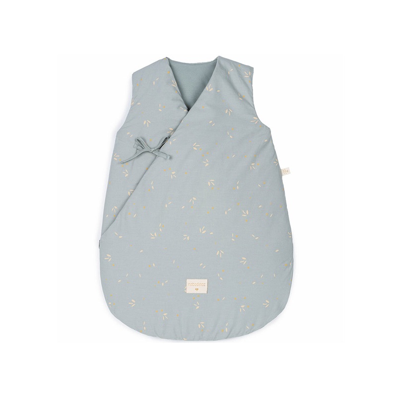 nobodinoz New Cloud Winter Sleeping Bag Willow Soft Blue