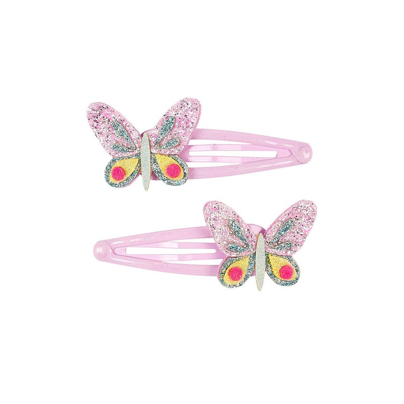 Souza Hair Clips Fara Butterfly (2 Pcs/Card, 1 Card)