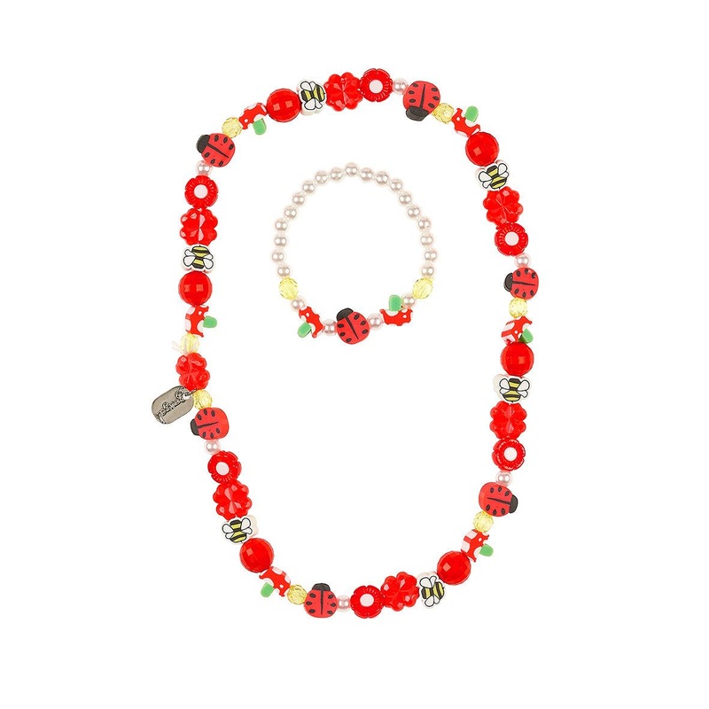Souza Necklace & Bracelet Set Ladybird (1 Set)
