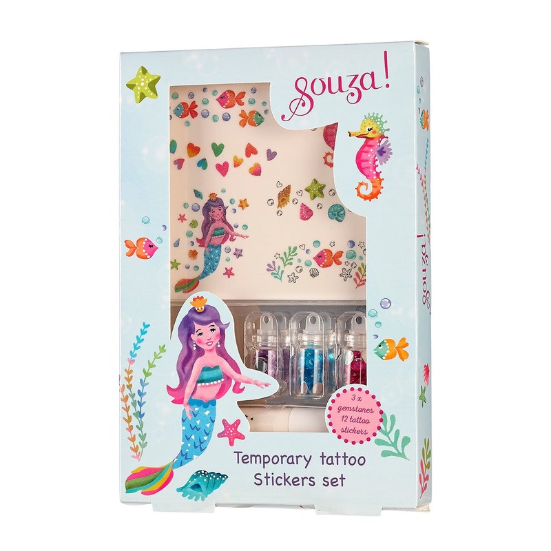 Souza Temporary Glitter Tattoo Butterfly (With display for 6 pcs)