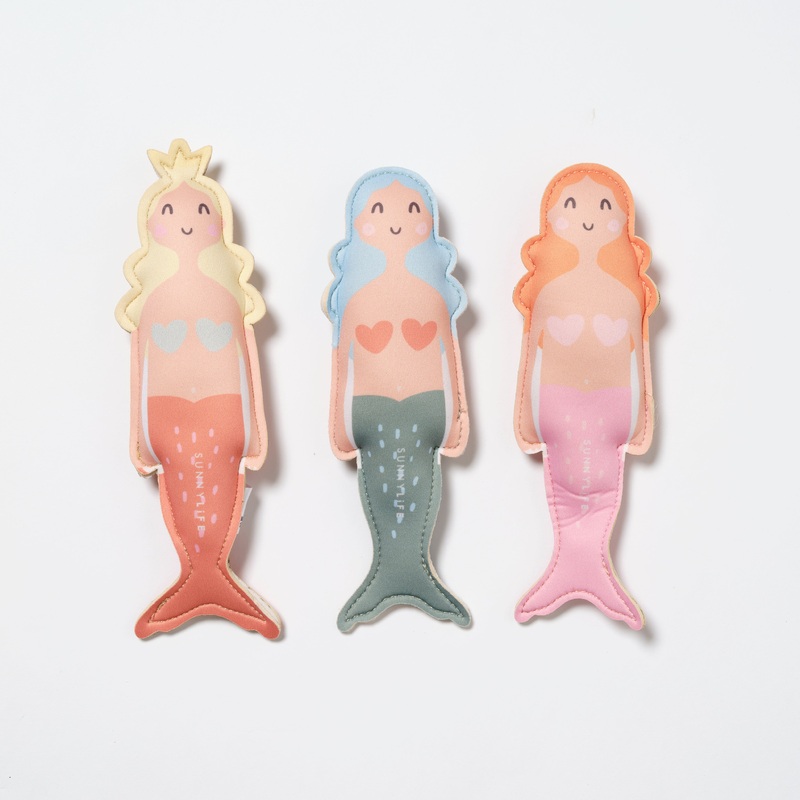 SUNNYLiFE Dive Buddies Melody The Mermaid Multi Set of 3