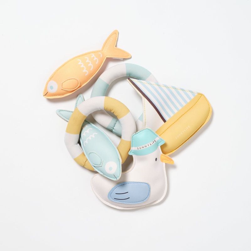 SUNNYLiFE Dive Buddies Sid The Seagull Multi Set of 6