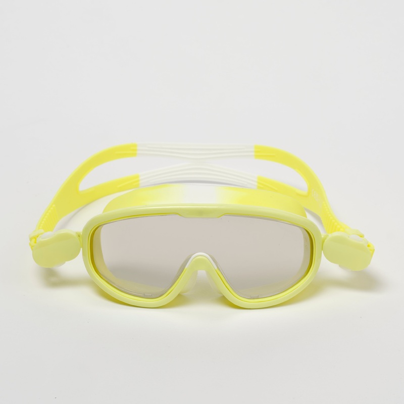 SUNNYLiFE Kids Swim Mask Salty The Shark Neon Yellow