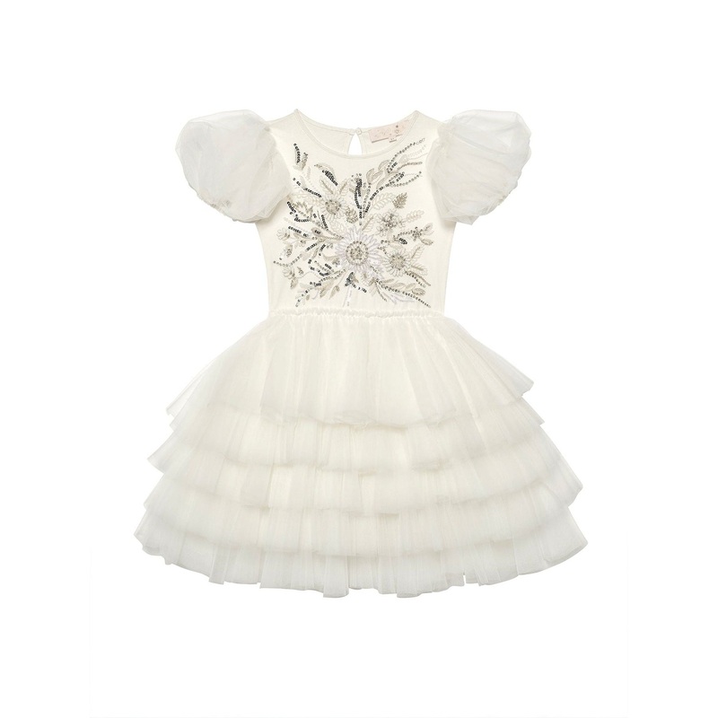 Tutu du Monde White Orchid Tutu Dress - Milk
