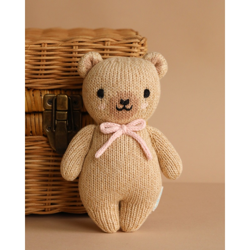 Cuddle + Kind Baby Honey Bear - Blush