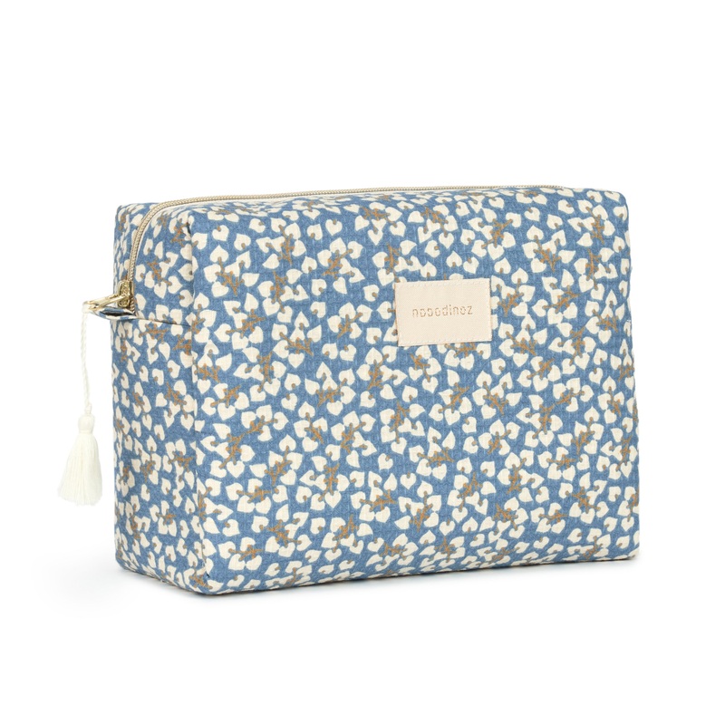 nobodinoz Diva Waterproof Vanity Case Blue Yumiko