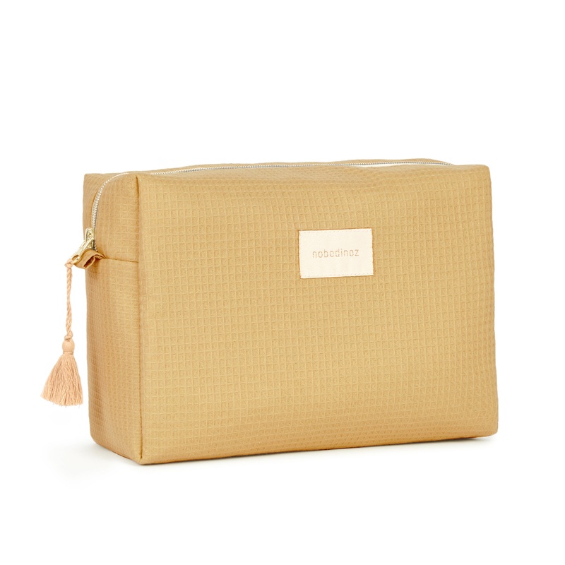 nobodinoz Diva Waterproof Vanity Case Camel
