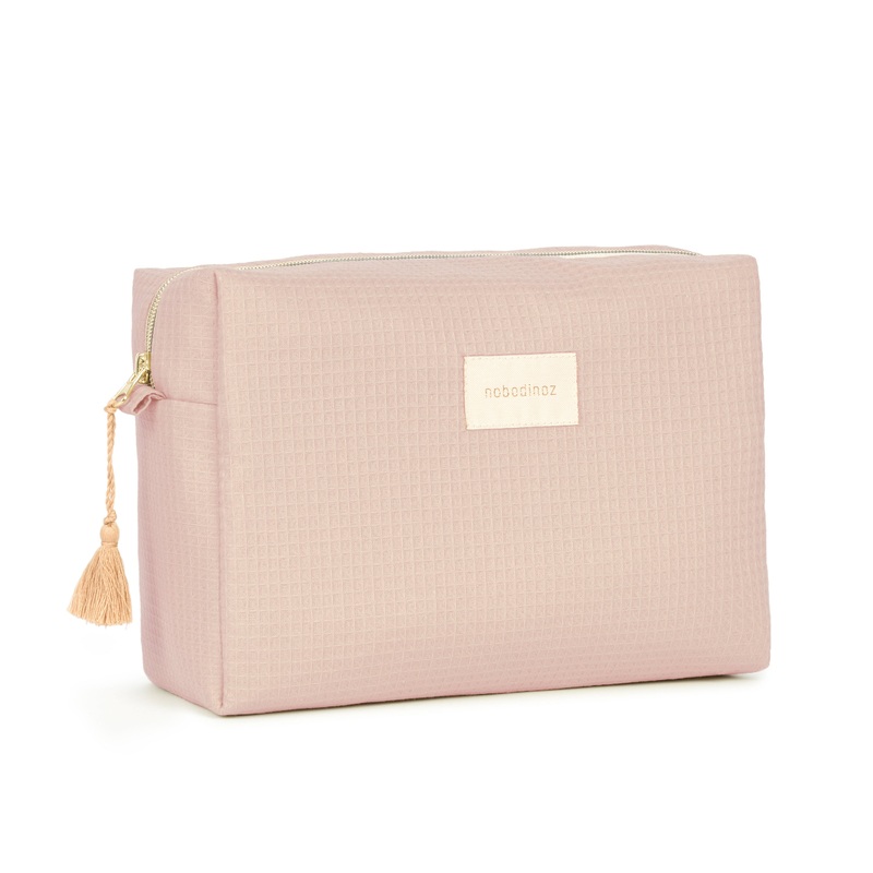 nobodinoz Diva Waterproof Vanity Case Mauve Pink