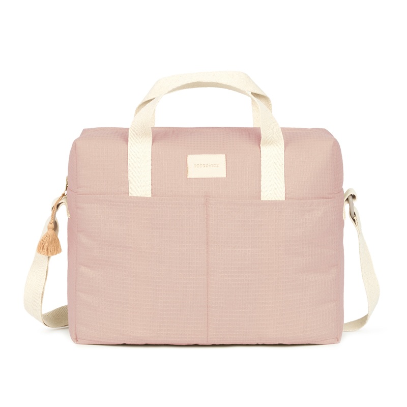 nobodinoz Gala Waterproof Changing Bag Mauve Pink