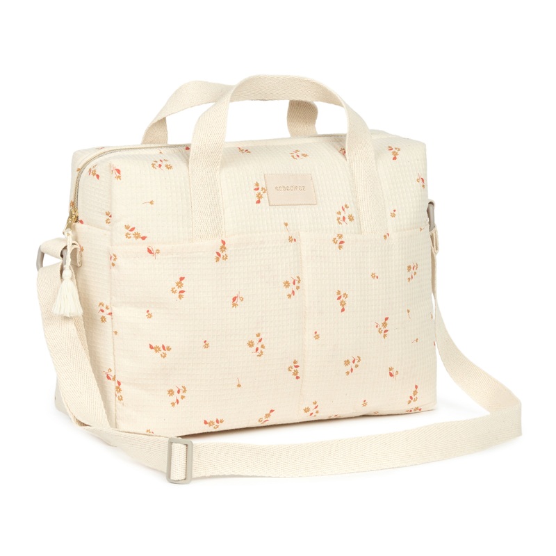 nobodinoz Gala Waterproof Changing Bag Yellow Lily
