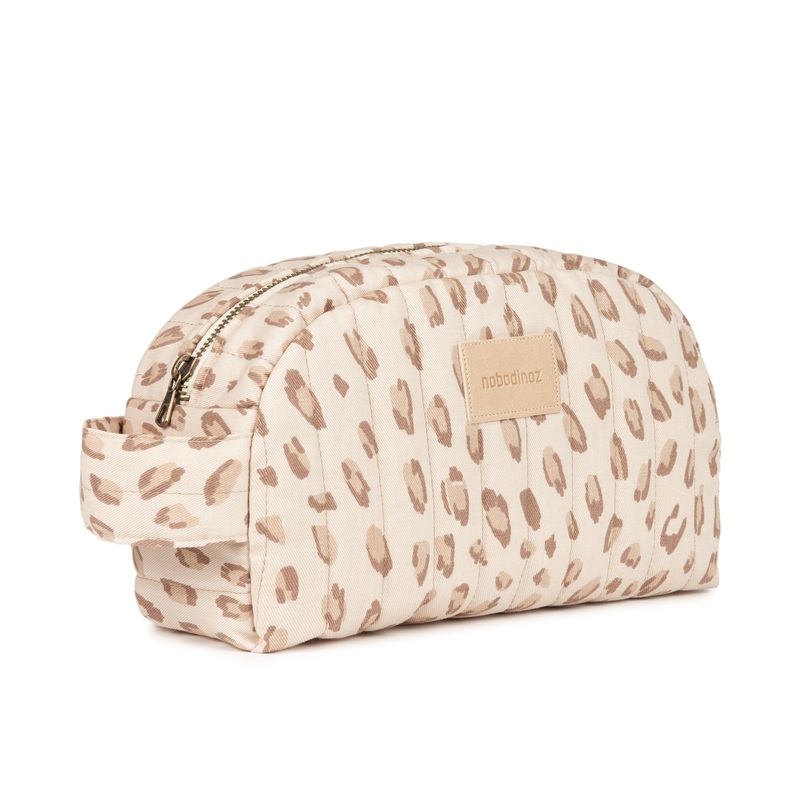 nobodinoz Hyde Park Waterproof Vanity Case Leonie Latte