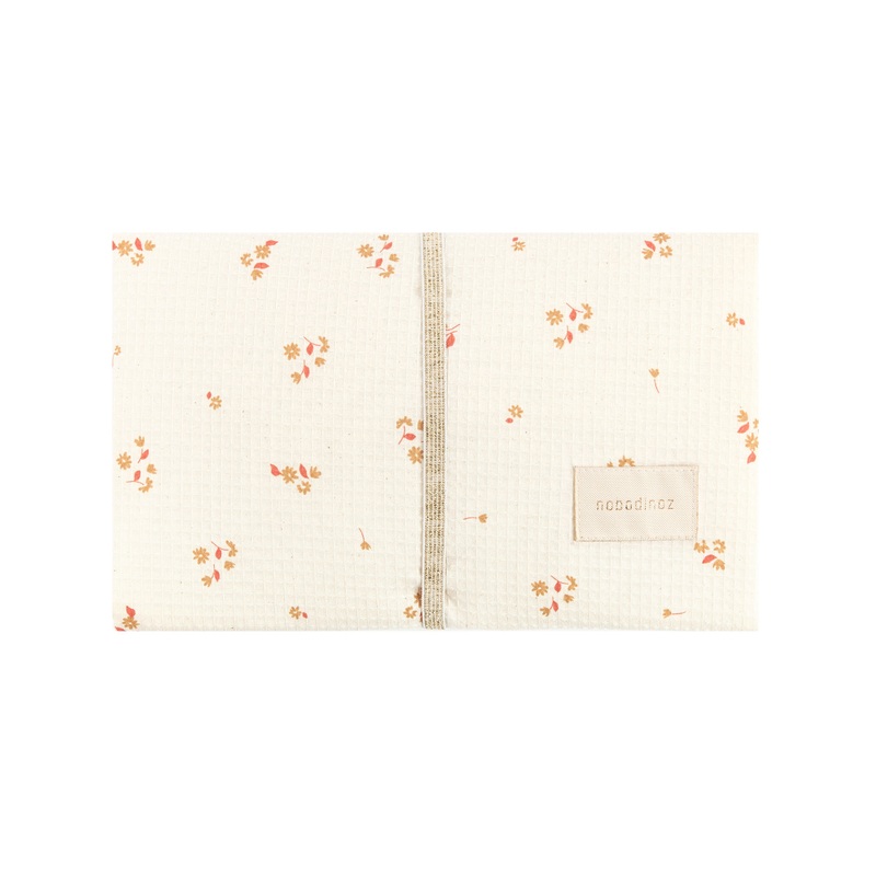 nobodinoz Mozart Waterproof Changing Pad Yellow Lily