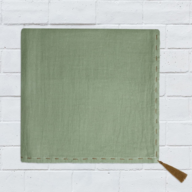 Numero 74 Organic Cotton Nana Swaddle Sage Green
