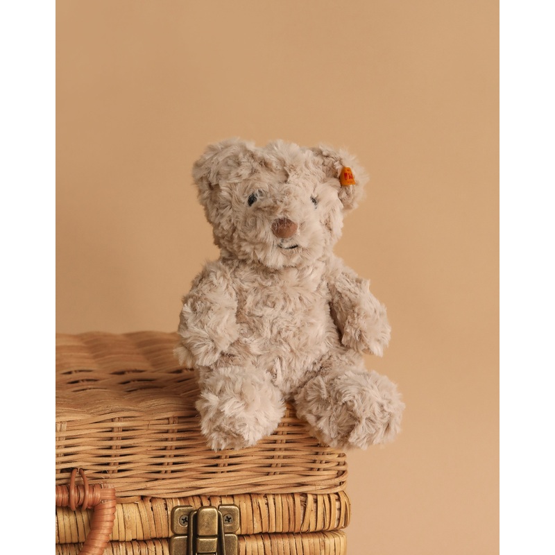 Steiff, Honey Teddy Bear Stuffed Plush, 8 Inches