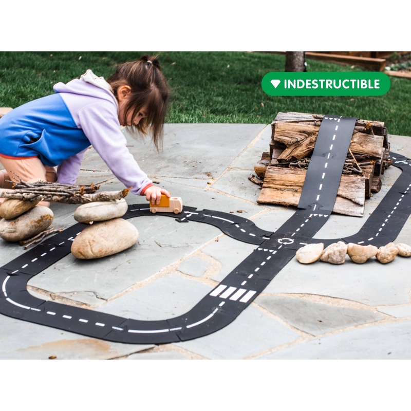 WaytoPlay: Large Flexible Toy Road Set - Highway (24-Piece)
