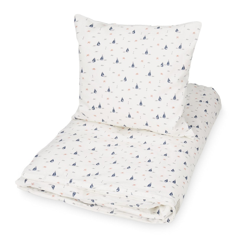 Cam Cam Copenhagen Junior Bedding - 100x140cm - GOTS Sailboats