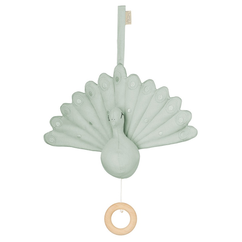 Cam Cam Copenhagen Music Mobile - Peacock - OCS Dusty Green