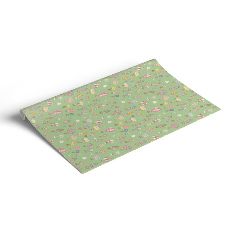 Atelier Choux Wrapping Paper Green