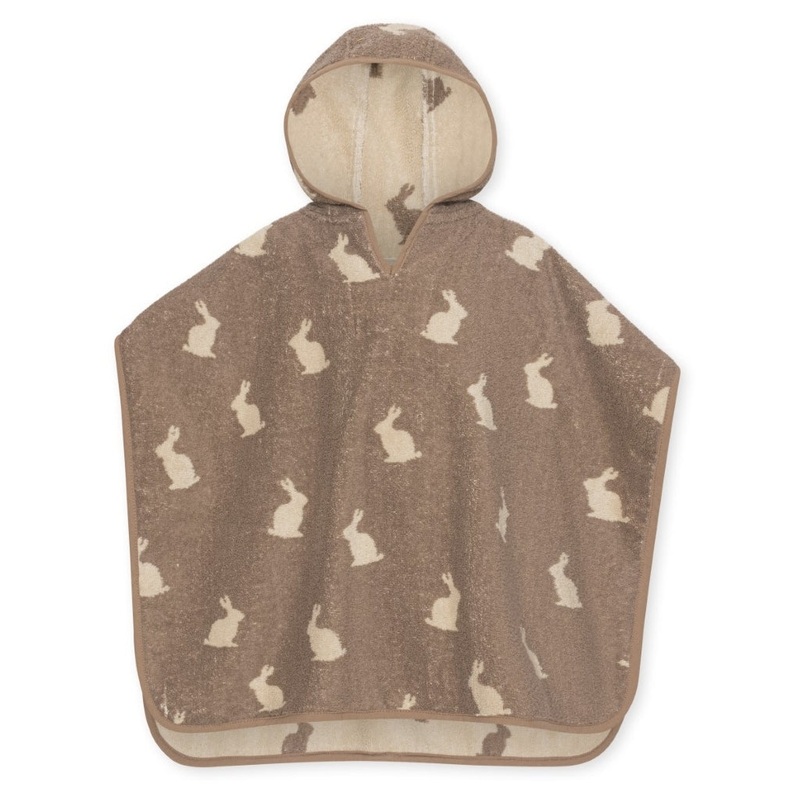 Konges Sljd Terry Poncho Bunny Toddler