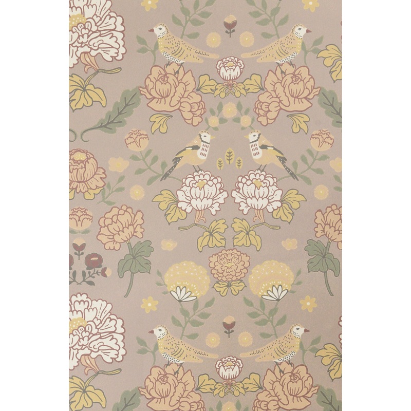 Majvillan Wallpaper June Sandy Lilac (Pre-Order; Est. Delivery in 2-3 Weeks)