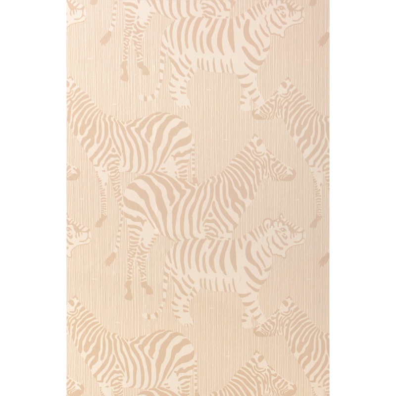 Majvillan Wallpaper Safari Stripes Dusty Beige (Pre-Order; Est. Delivery in 2-3 Weeks)