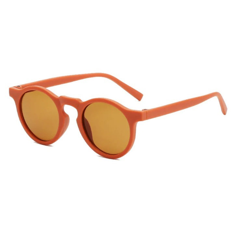 My Little Sunnies Classic Round Sunglasses Rust