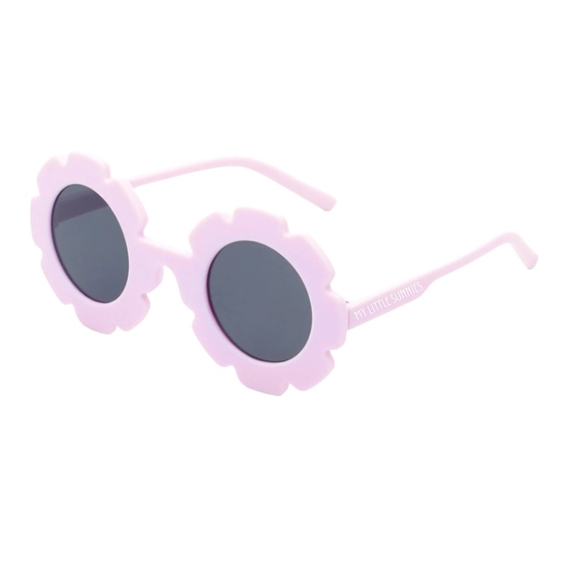 My Little Sunnies Round Flower Sunglasses Lilac Pink