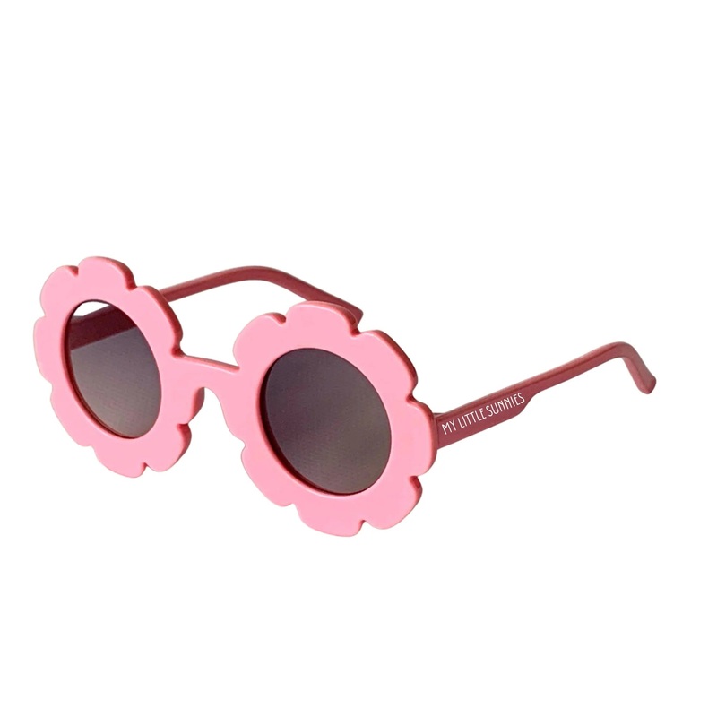 My Little Sunnies Round Flower Sunglasses Pink Lotus