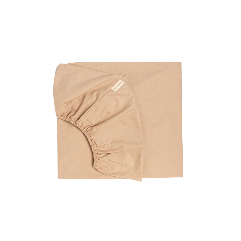 nobodinoz Tibet Sheet BB Dune 70x140x15cm