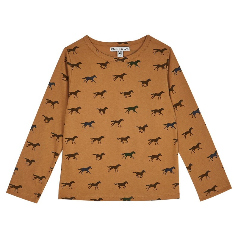 Emile et Ida Tee Shirt Noix Cheval