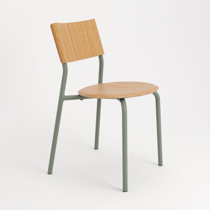 TIPTOE SSD Chair Oak - Eucalyptus Grey - 47.5cm