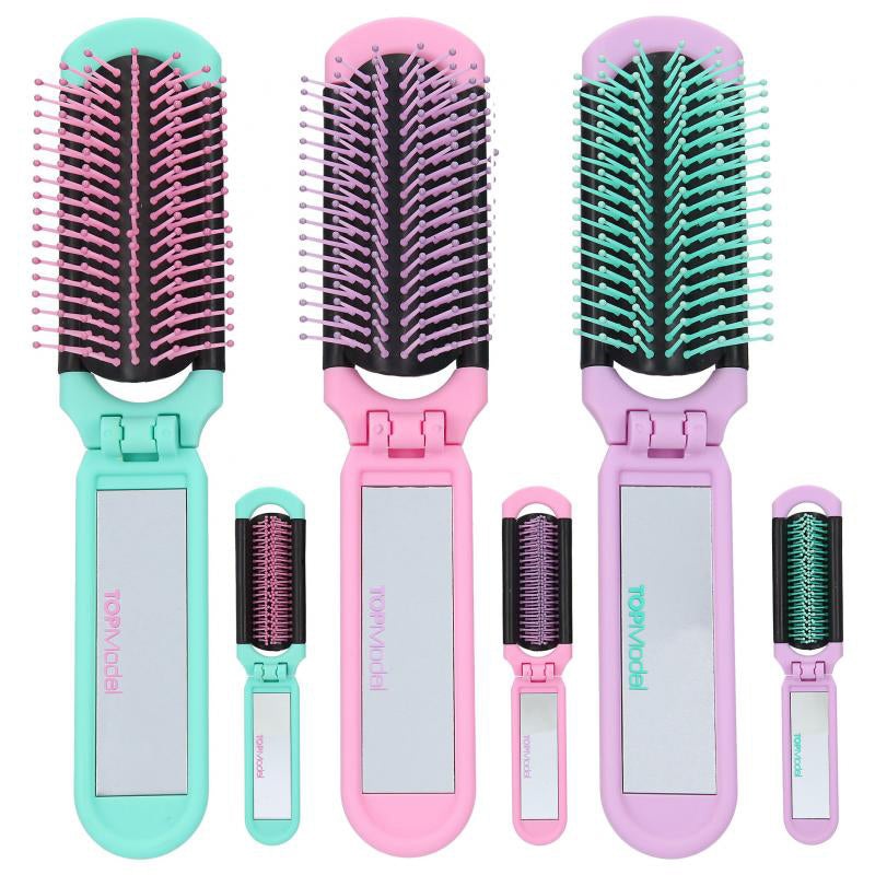 Depesche Topmodel Hairbrush with Mirror (1pc)