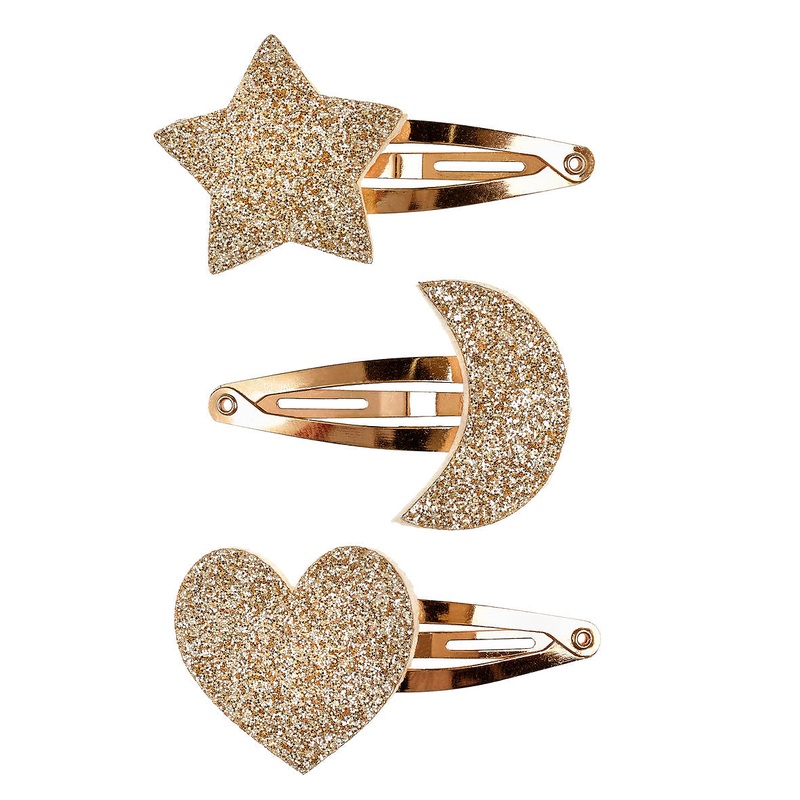 Souza Hair Clips Penelope Star-moon-heart