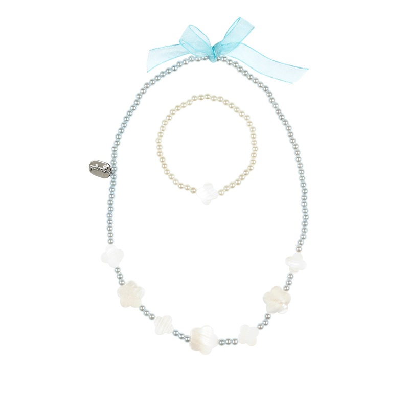 Souza Necklace & Bracelet Set Constance Blue
