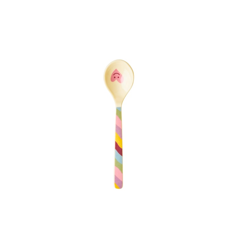 Rice DK Melamine Teaspoon - Multi - Funky Stripes Print