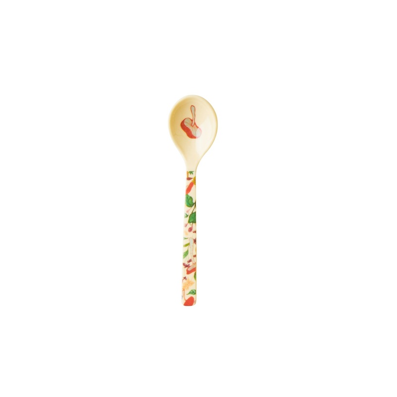 Rice DK Melamine Teaspoon - Multi - Mushroom Print
