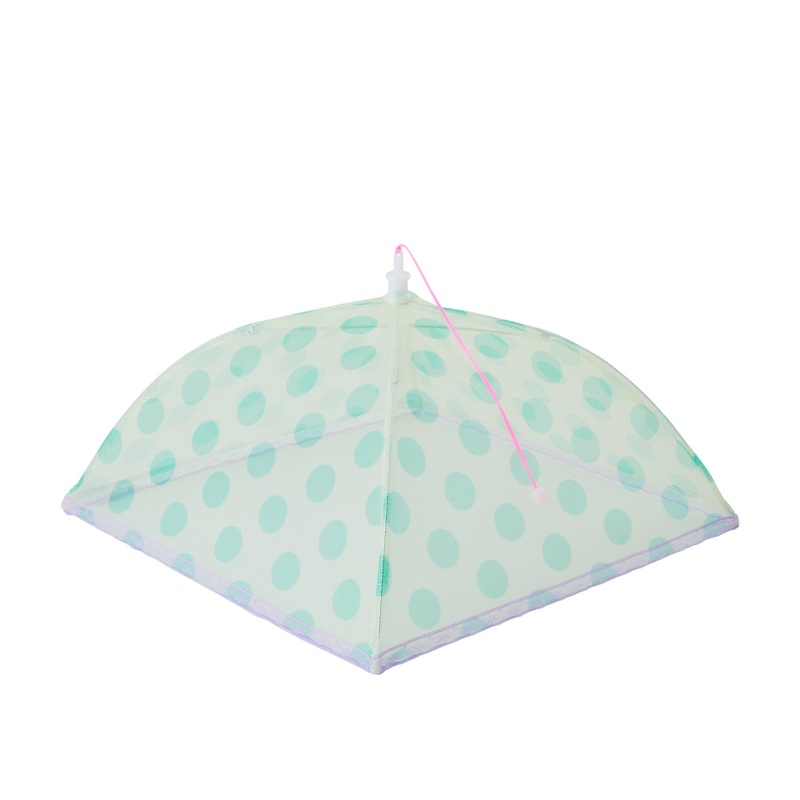 Rice DK Mesh Foldable Food Cover with Dots Print - Small