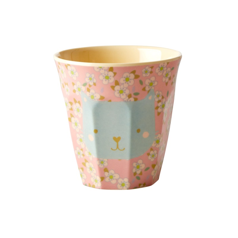 Rice DK Small Melamine Kid Cup - Coral