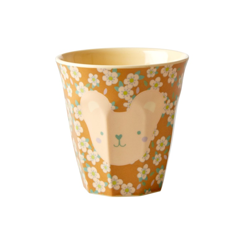 Rice DK Small Melamine Kid Cup - Soft Brown